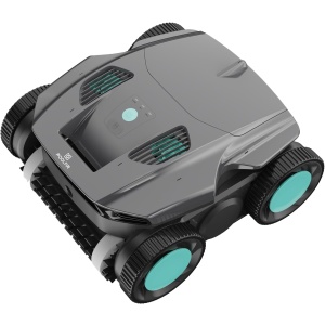 PoolMr Cordless Robotic Pool Cleaner, Pool Vacuum with Wall Climbing, 120 Mins Runtime, Ideal for In-Ground Pools Up to 1300 Sq.Ft, Intelligent Navigation-P1200